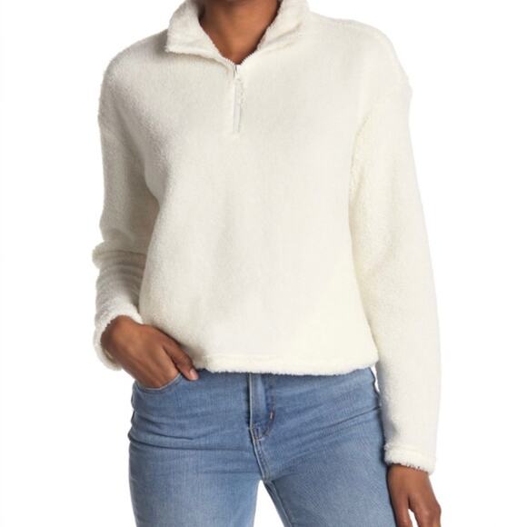 Marika Womens XL Tammy 1/4 Zip Pullover in Cream NEW - Picture 1 of 14